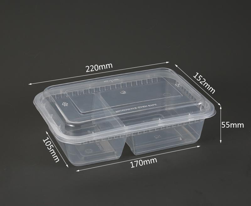 R03 1100ml RECTANGLE CONTAINER 1100分格盒