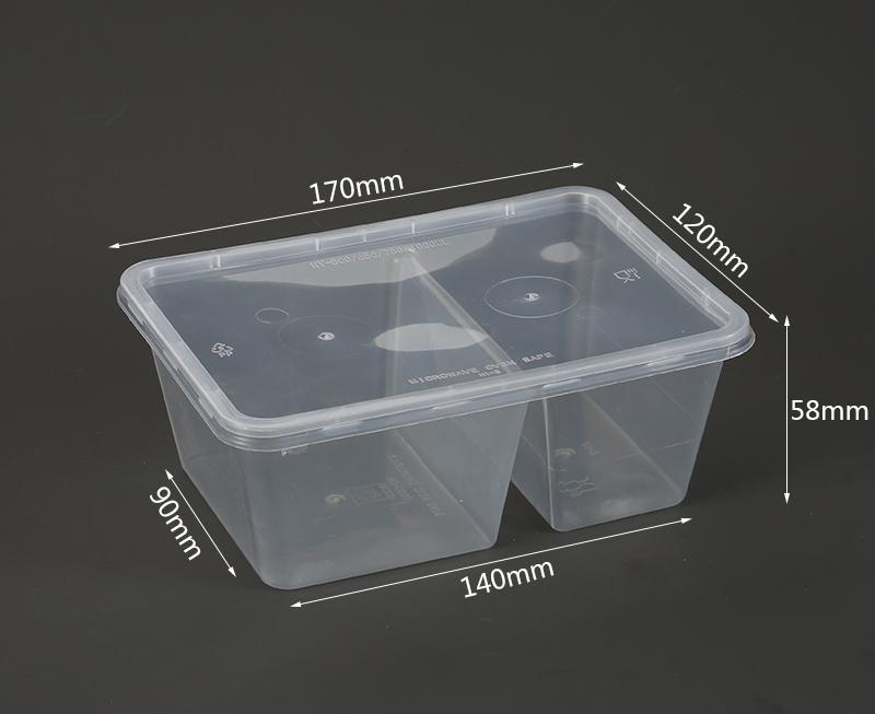 R03 1000ml RECTANGLE CONTAINER 1000分格盒
